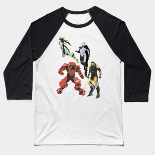 Anthem - All 4 Javelins Vector Art Baseball T-Shirt